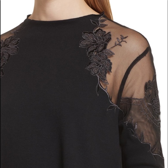 FREE PEOPLE* Lace Top - Picture 6 of 6